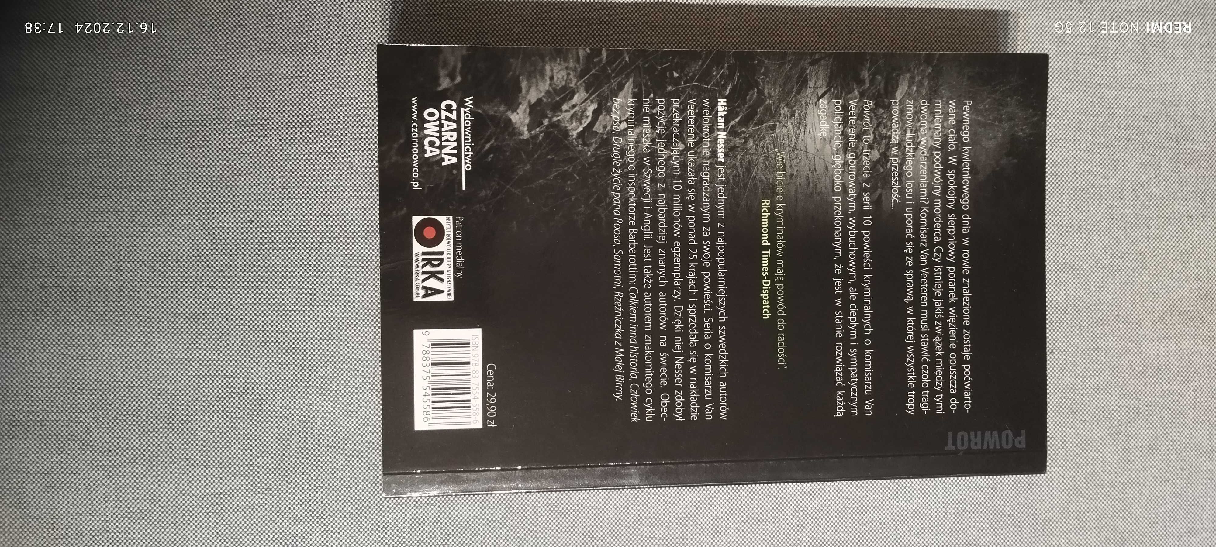 Hakan Nesser "Powrót"