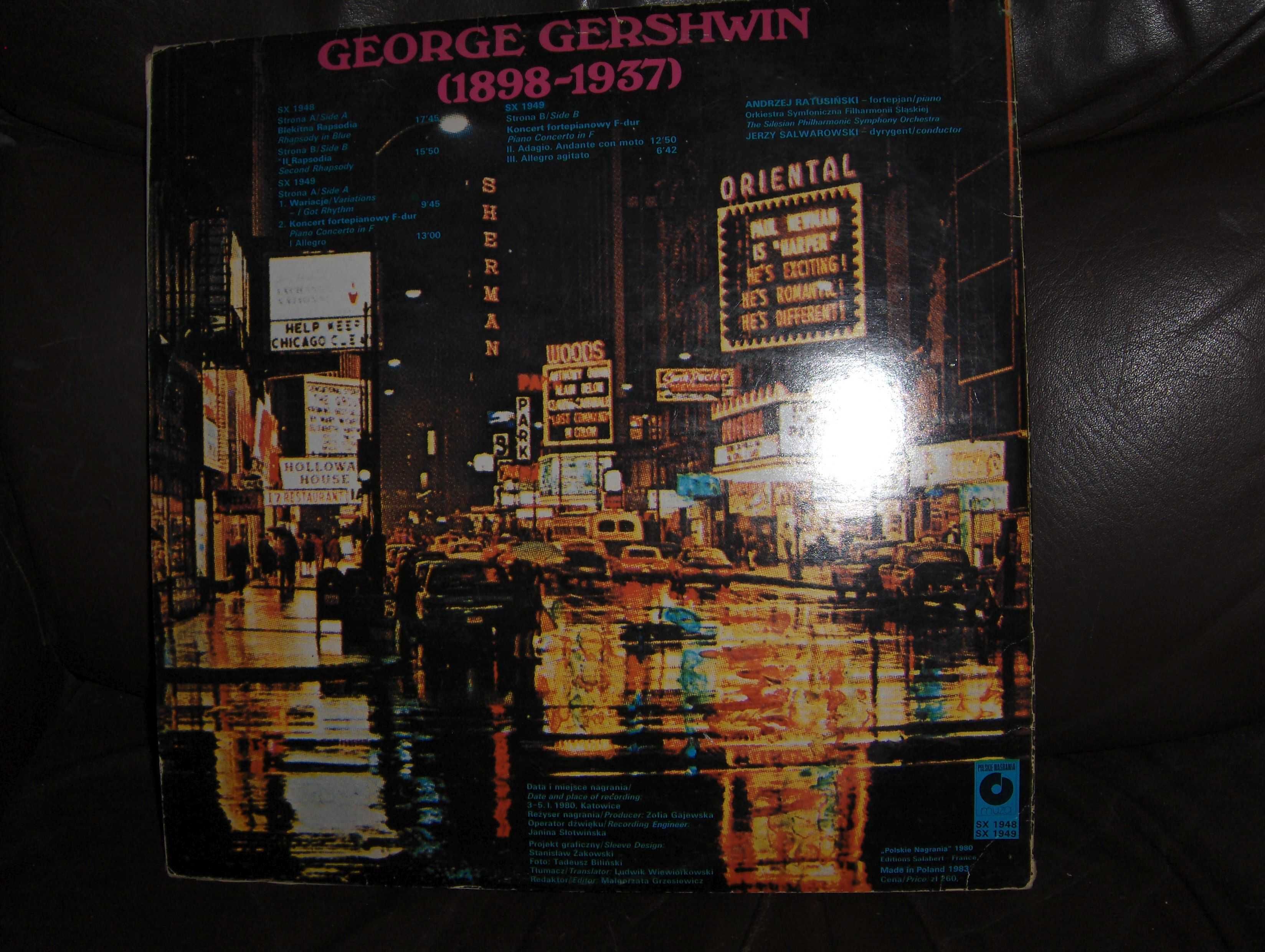 G. Gershwin - Rhapsody In Blue 2LP EX/NM