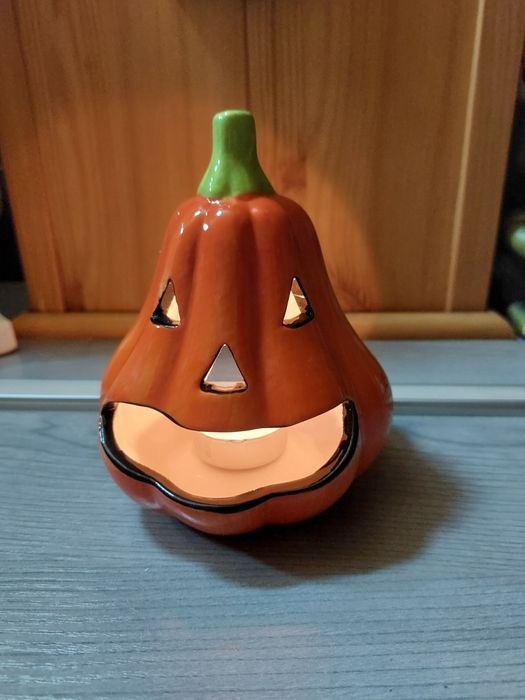 Porcelanowa dynia na tealighty