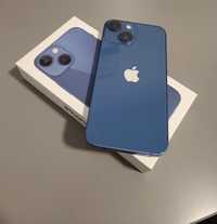 • iPhone 13 mini 128 GB Blue • Zadbany • Bateria 100% • Zestaw •