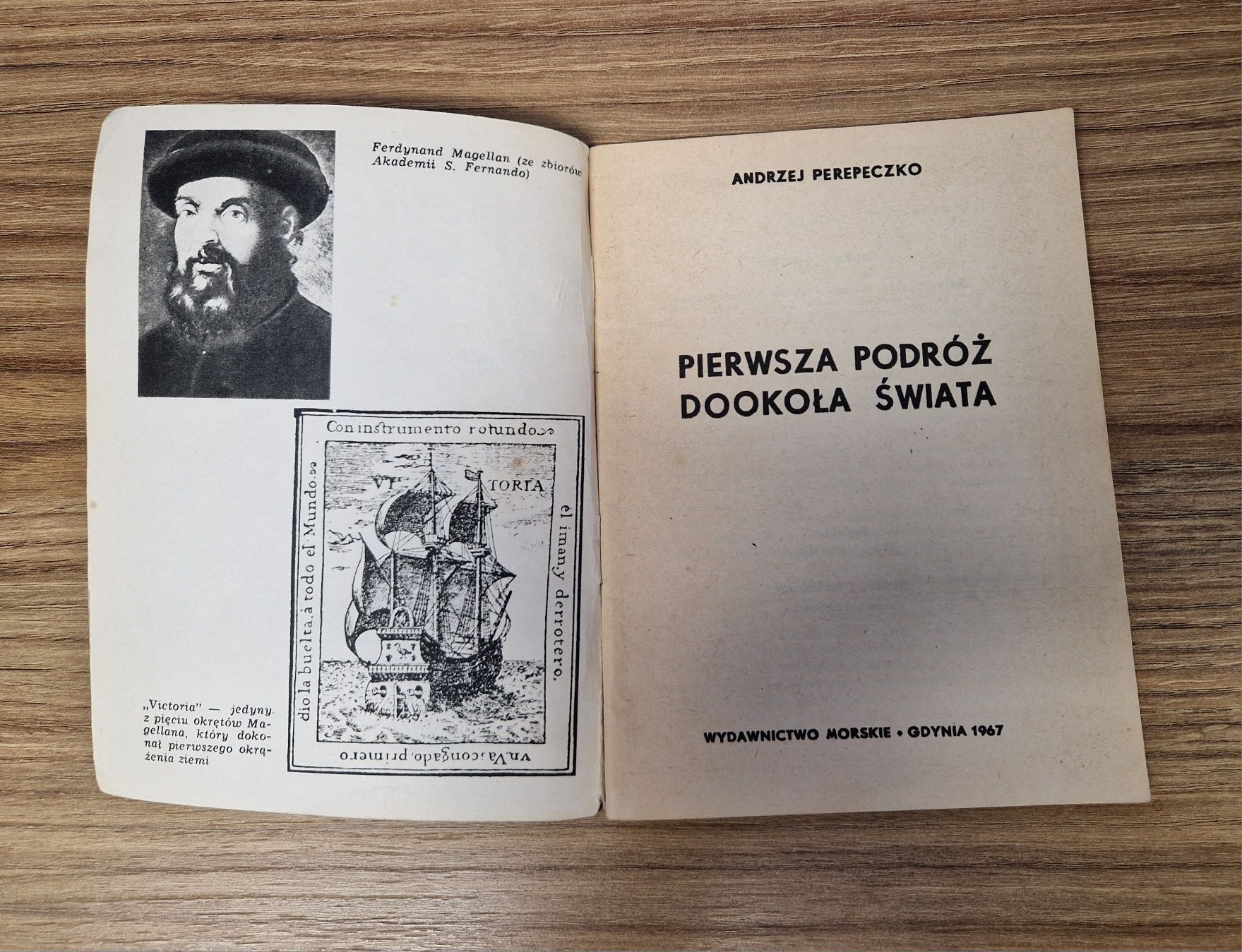 Pierwsza podróż dookoła świata - Andrzej Perepeczko MINIATURY MORSKIE