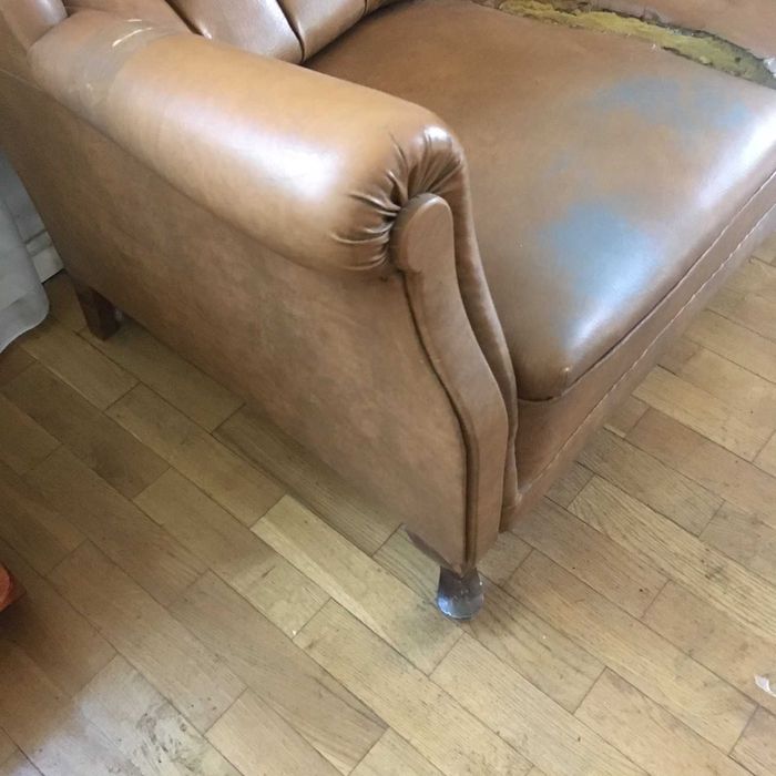 Kanapa, sofa pikowana Chesterfield zabytkowa