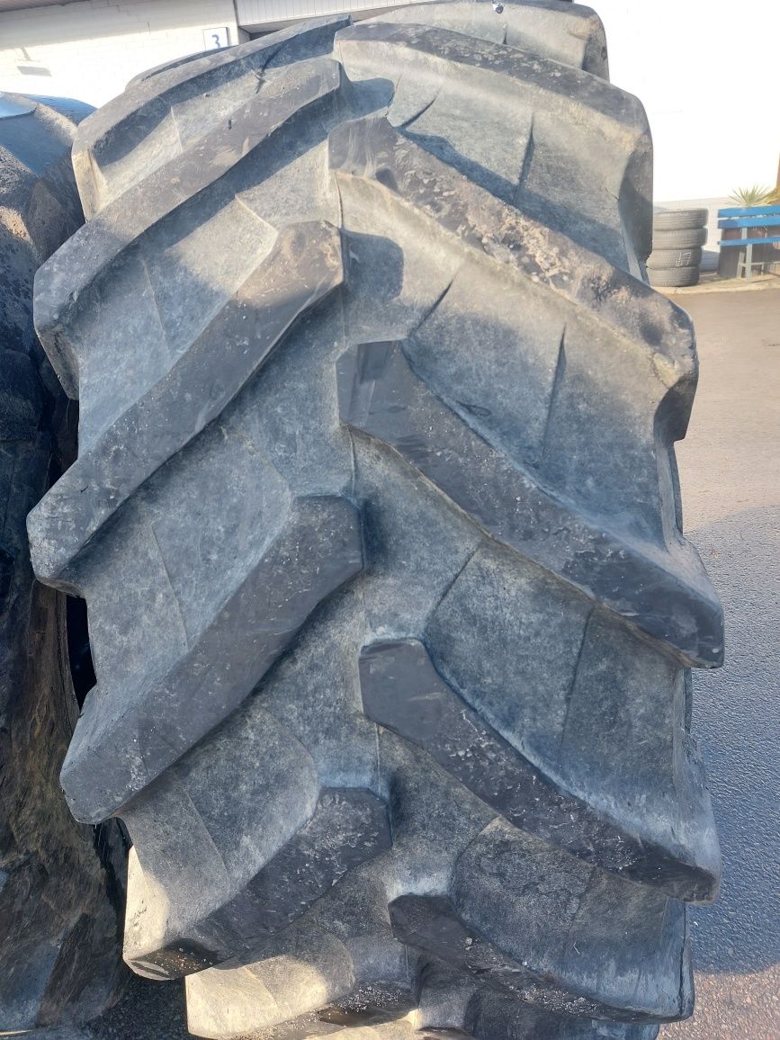 600/70R30 Trelleborg HighPiwer opony używane rolnicze para