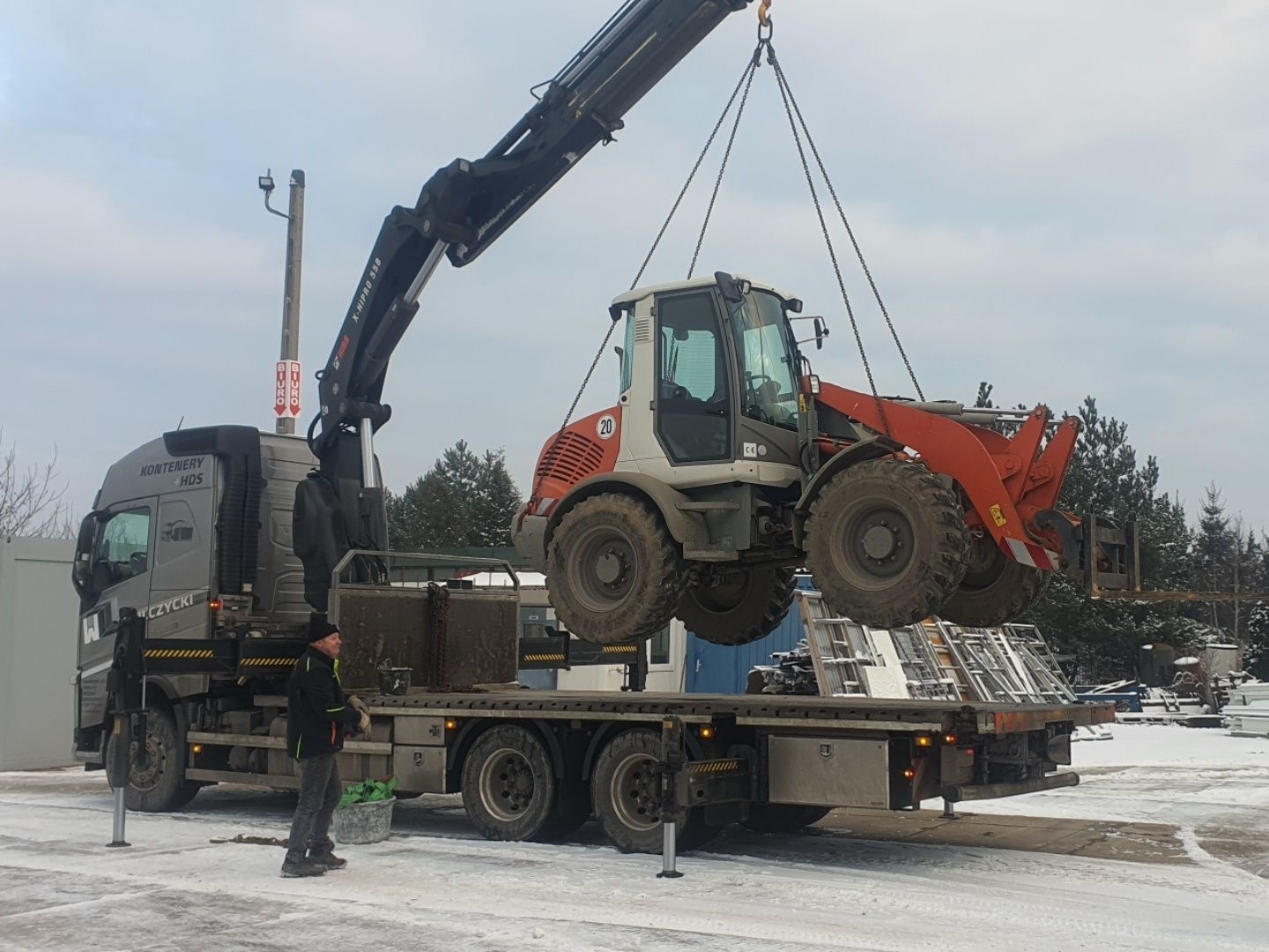 Transport Międzynarodowy usługi DŹWIGOWE HDS DŹWIG