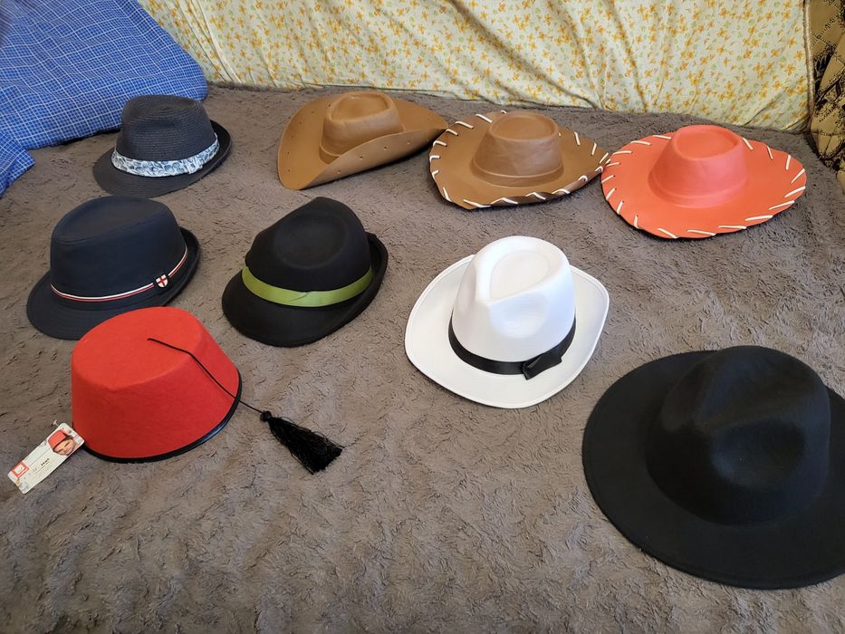 Капелюхи ковбоя, дами, джентельмена