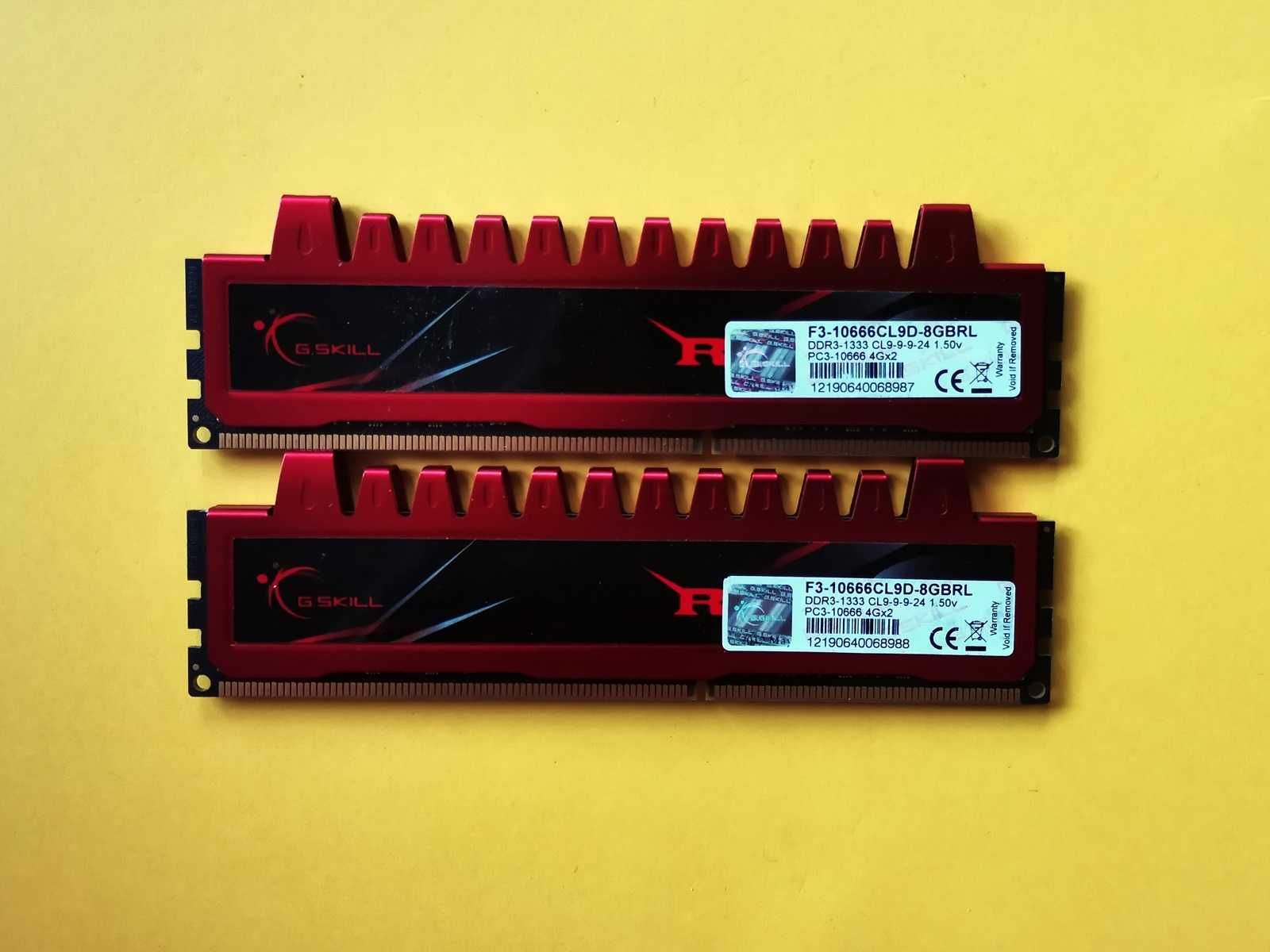 DDR3 8GB G.SkiLL RipJaws 10600 -Komputer
