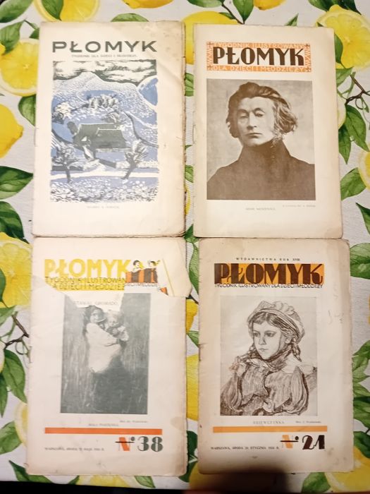 PŁOMYK tygodnik 1934 rok 4 sztuki