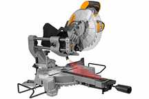 Piła ukośnica z posuwem laserem pilarka ukosowa 216mm 1500W GMM-MS216