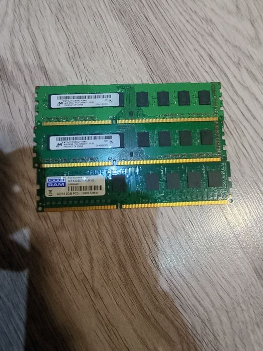 Kości ram DDR3 działające