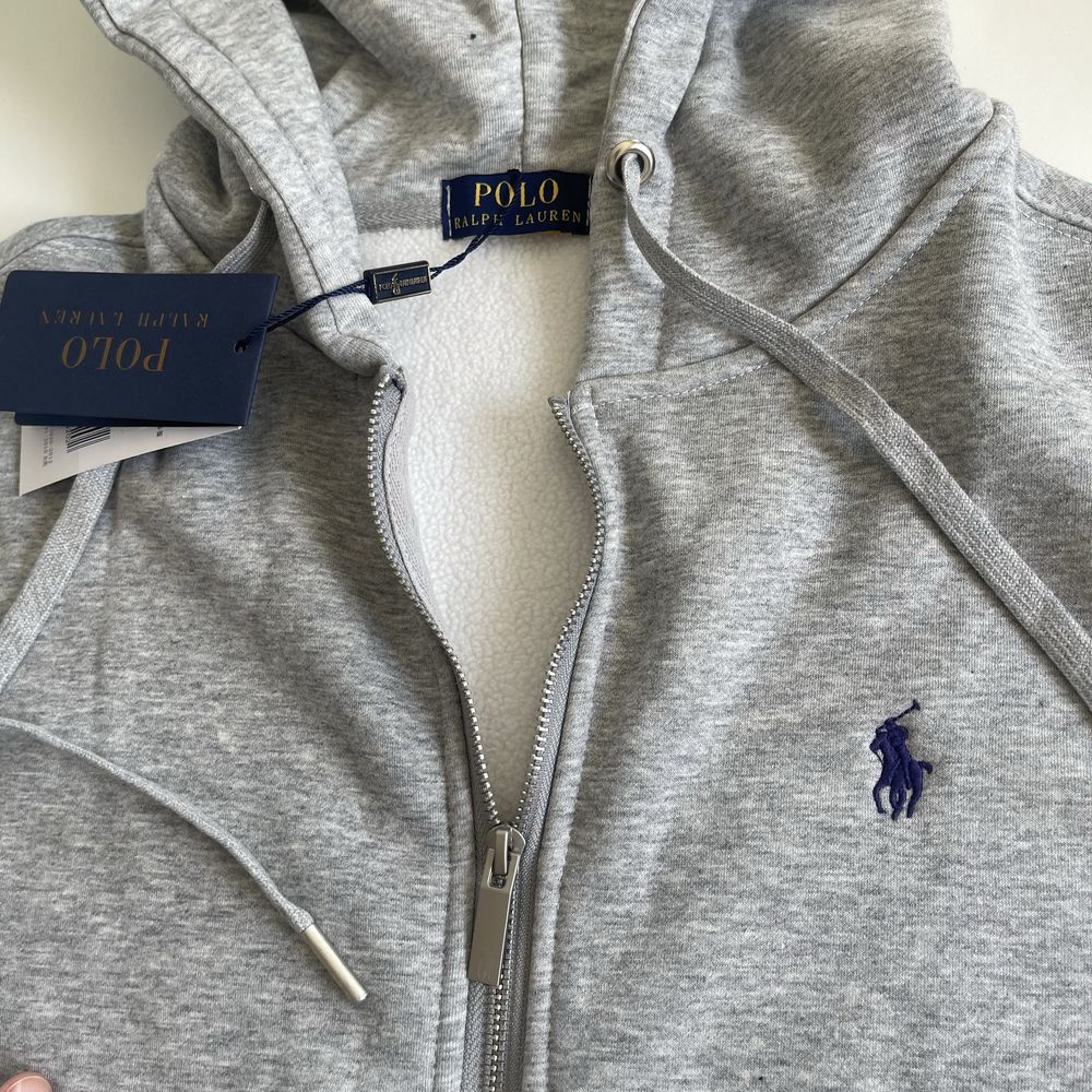 Casaco com fecho cinzento Polo Ralph Lauren com Fatura