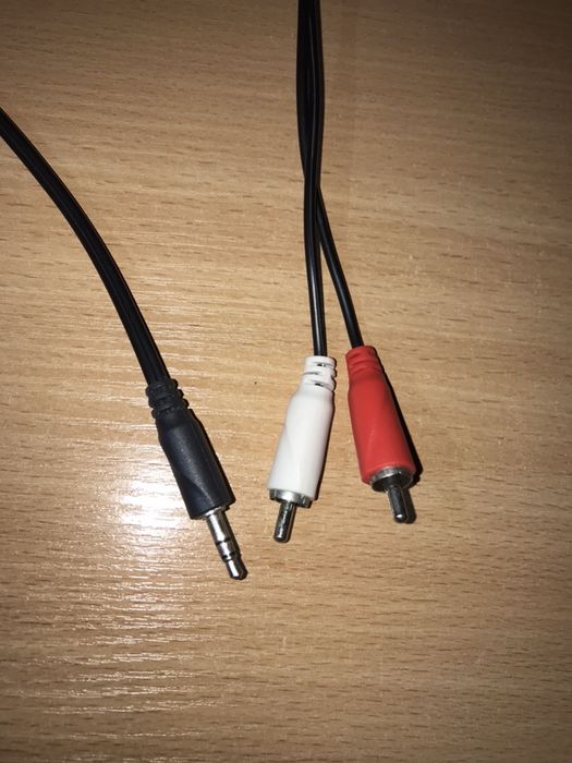 2 x RCA - 3.5 mm - Jack na dwa chinche