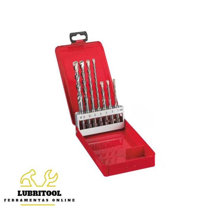 MILWAUKEE Jogo 7 Brocas SDS-Plus MS2 2 Cortantes 352339 | NOVOS