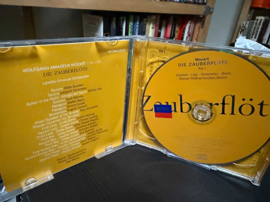Mozart – Die Zauberflöte – Gueden, Lipp, Simoneau, Berry – Wiene, Böhm