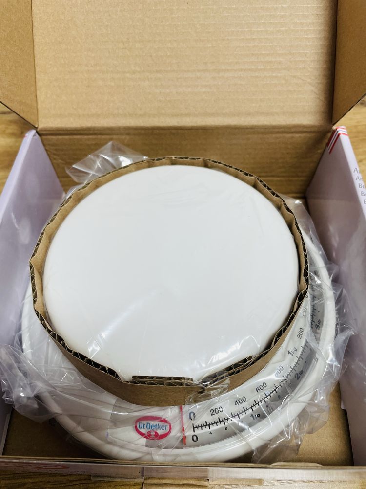 Waga mechaniczna Dr. Oetker biały