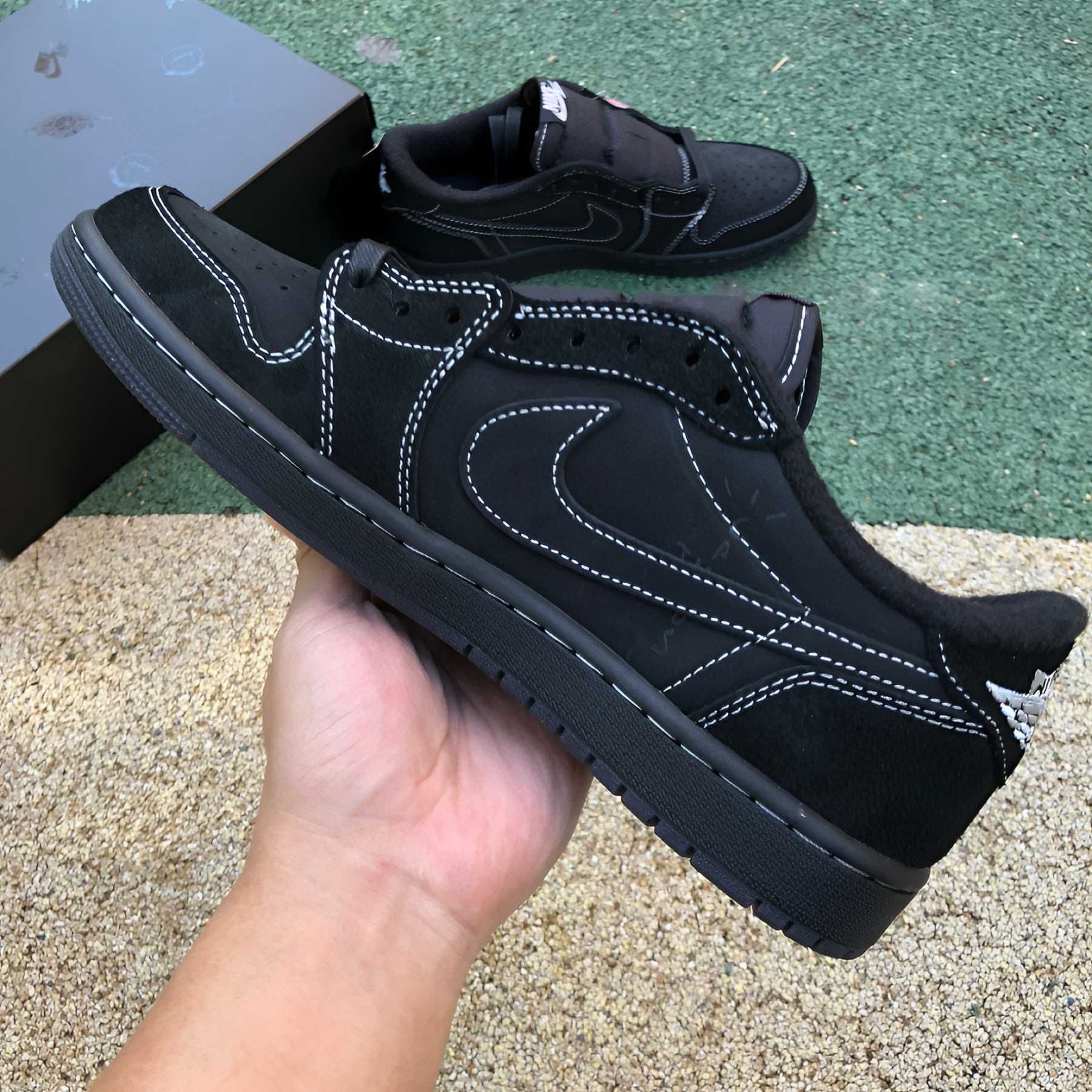 Travis Scott x Air Jordan 1 Low OG “Black Phantom”