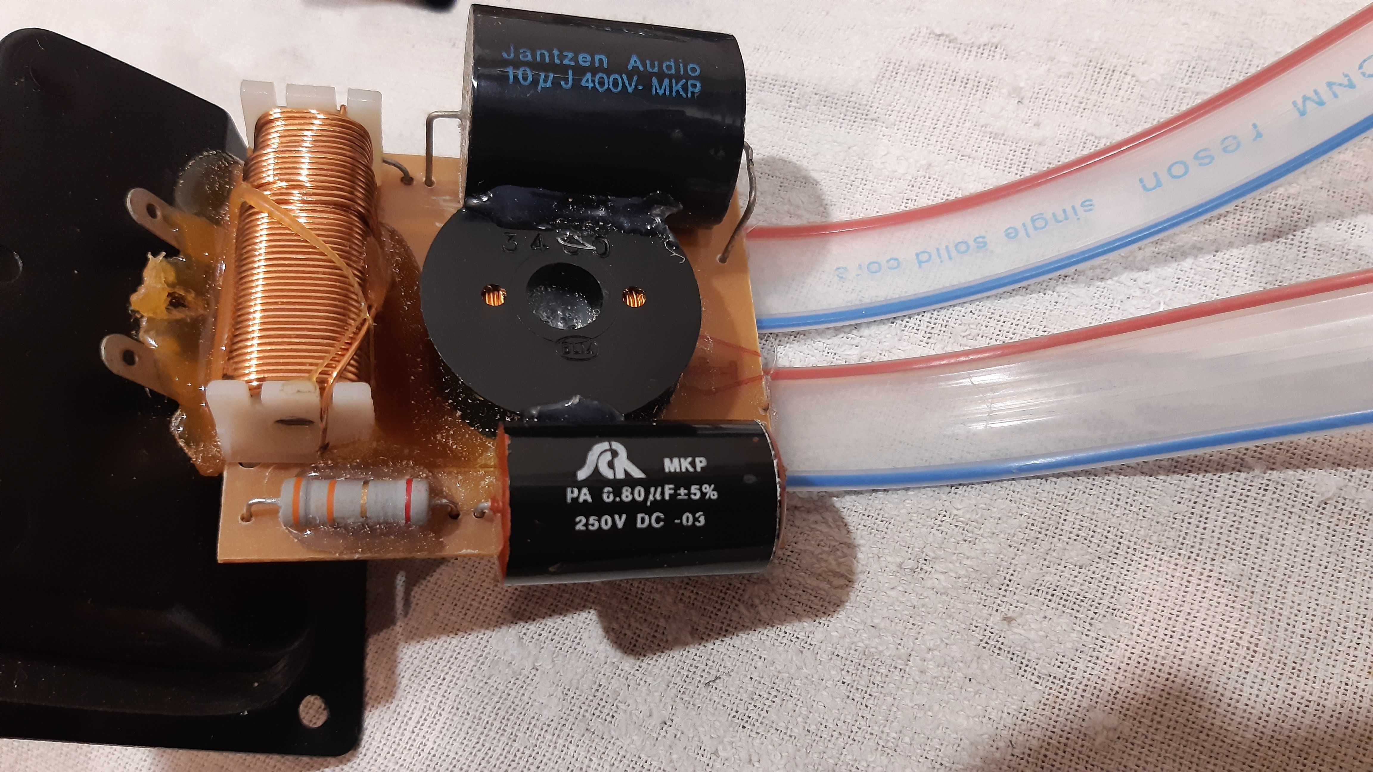 Zwrotnica i terminale Sony SS-B1 upgrade Jantzen SCR DNM Reson