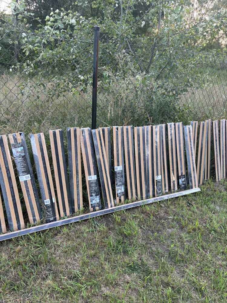 Panele lamele ścienne PCV dekoracyjne