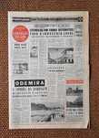 8 páginas do Jornal Diário de Notícias de 1970, muito antigo