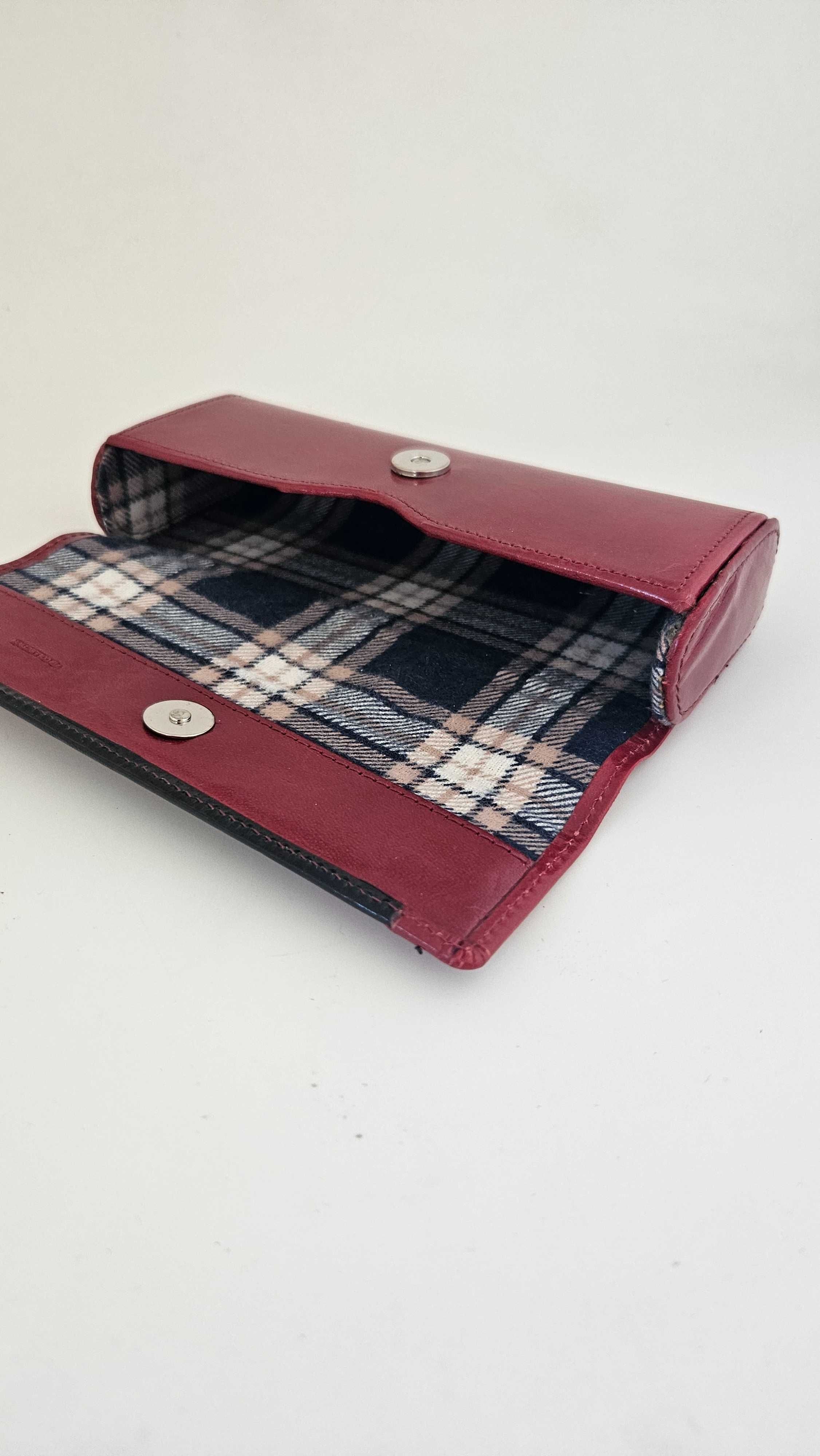 Skórzane etui na okulary VIP COLLECTION – elegancja i trwałość