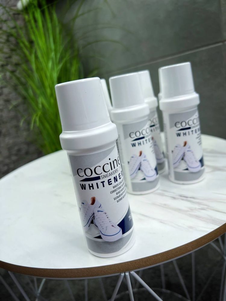 Біла паста COCCINE WHITENER  догляд за білим взуттям