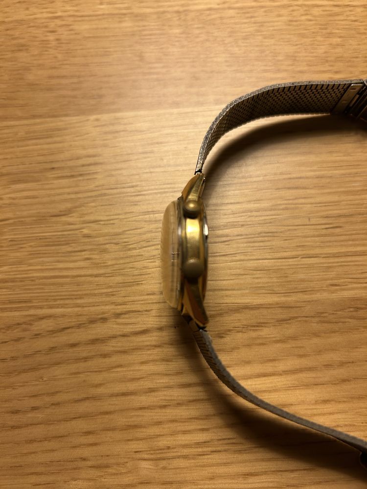Bulova Wirst Alarm z USA 60’s zegarek z budzikiem retro mechanizm igła
