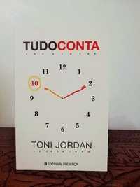 Livro "Tudo Conta" de Toni Jordan
