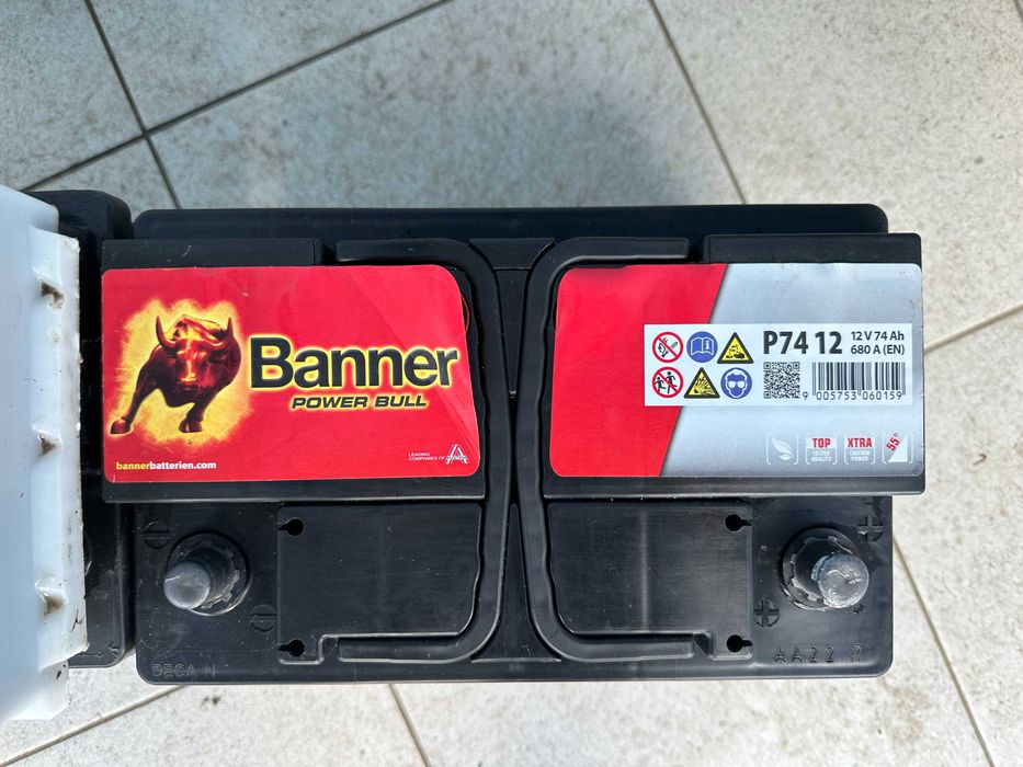 Akumulator Varta Bosch EB740 12V 74Ah  680A P+ Gwarancja Roz. Jak Nowy