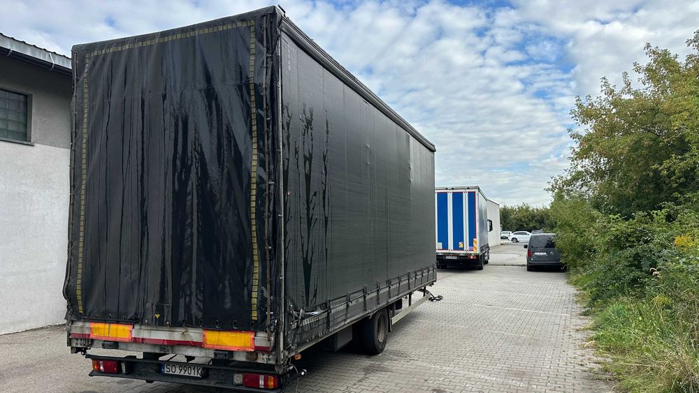 Przyczepa Ciężarowa GNIOTPOL G4080 zaczep fi40 ALUMINIOWA PODŁOGA