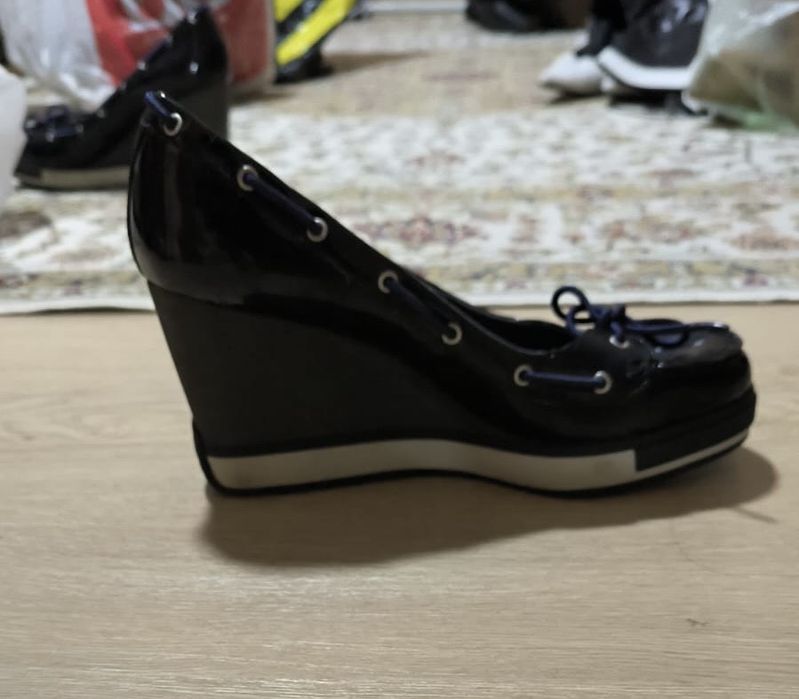 Макасини шкіра замш DKNY Італія