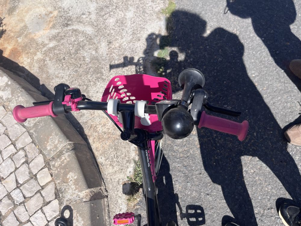 Bicicleta de menina 4-6 anos 500 spy hero 16 polegadas