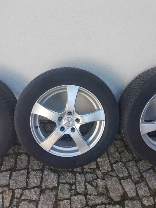 Sprzedam  alufelgi z oponami j7 17 5x115 ET43
