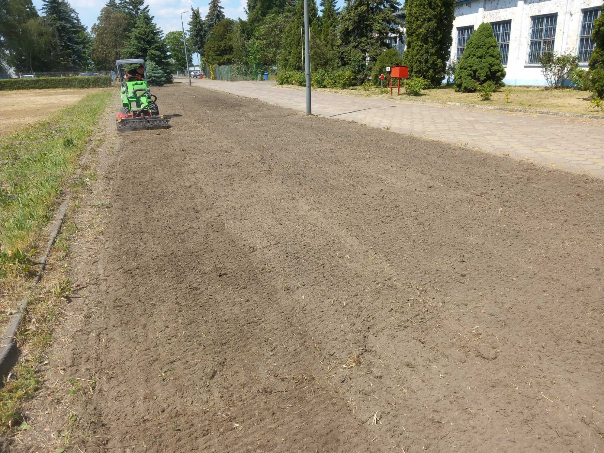 trawnik z siewu, profesjonalny wysiew trawy, renowacja trawnika