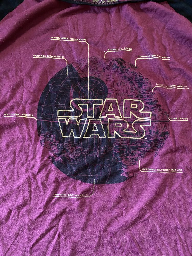 Camisola meia manga starwars xl criança