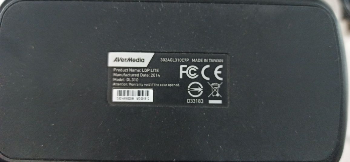 Карта видеозахвата AVerMedia LGP LITE GL310