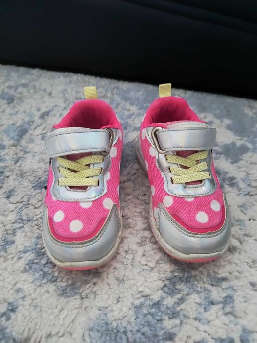 Adidasy świecące Mickey Minnie Disney jak nowe 24 CCC