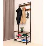 NOWA Półka na Buty Wieszak Szafka 2w1 Siedzisko Garderoba Ławka LOFT