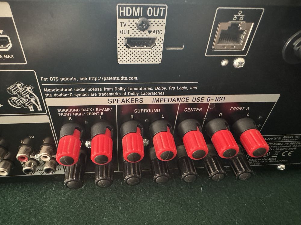 Receptor AV Bluetooth wifi 7.2 4K HDMI 240W