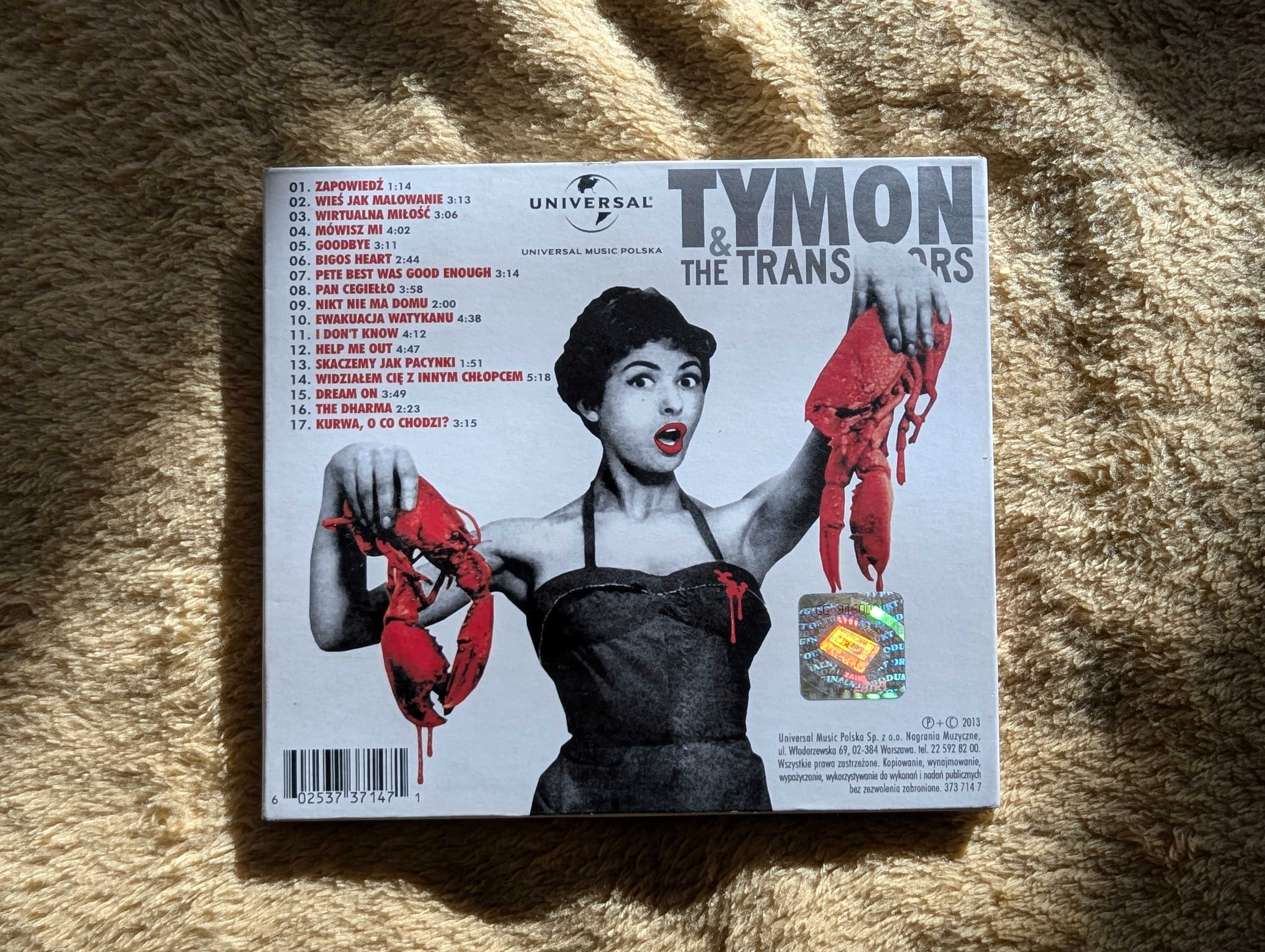 Tymon & The Transistors - Skaczemy Jak Pacynki Live Digipack Płyta CD