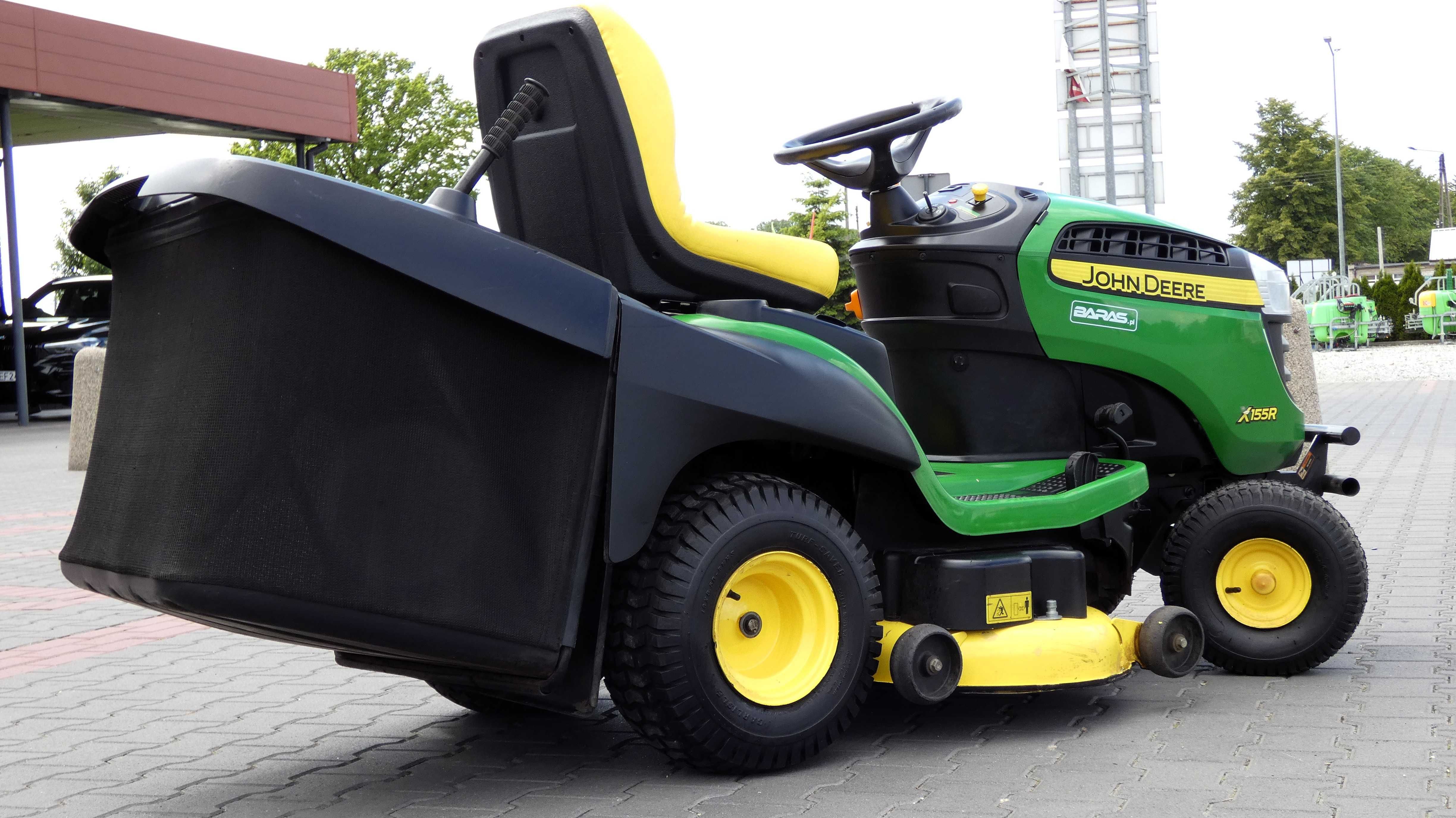 Traktorek kosiarka John Deere X155R B&S 2 Cylindry (060602.5) - Baras