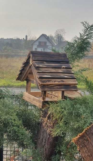 Karmnik dla ptaków budka dekoracja ogród taras dom