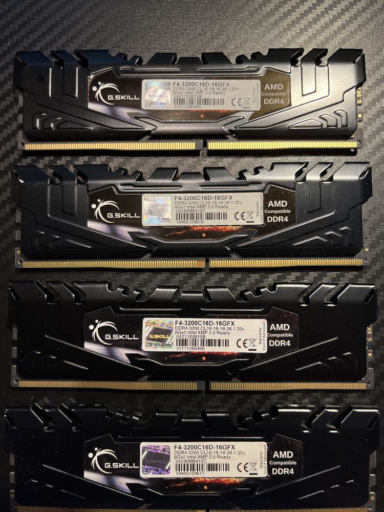 Pamięć  ram 32GB - 4x8GB DDR4 3200