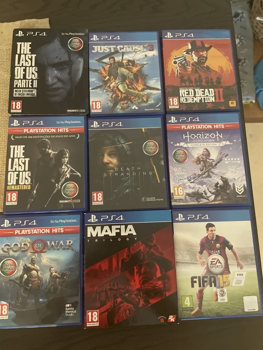 Conjunto Jogos Ps4