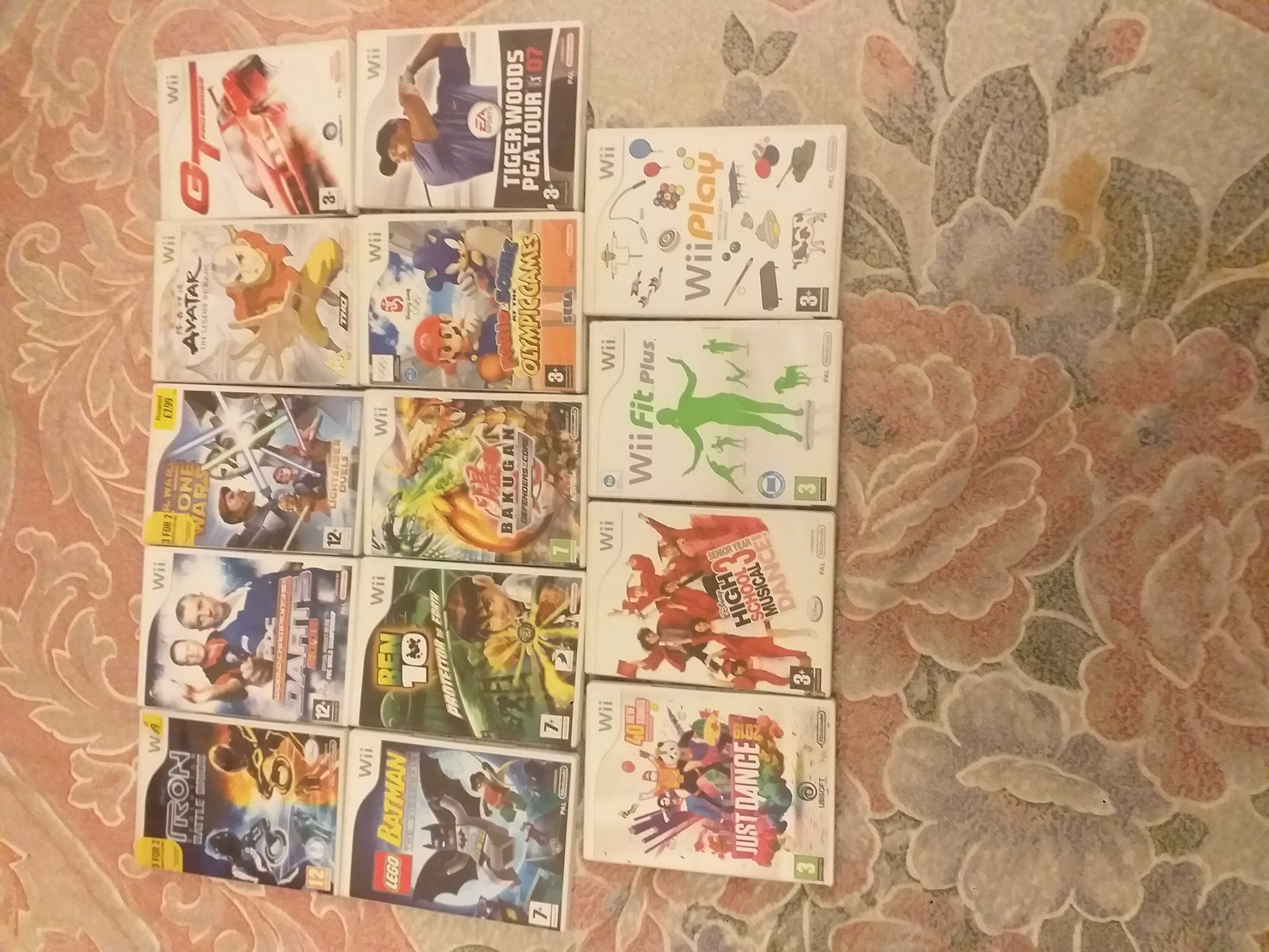 Коллекция игр для Nintendo Wii 14 дисков(PAL).
