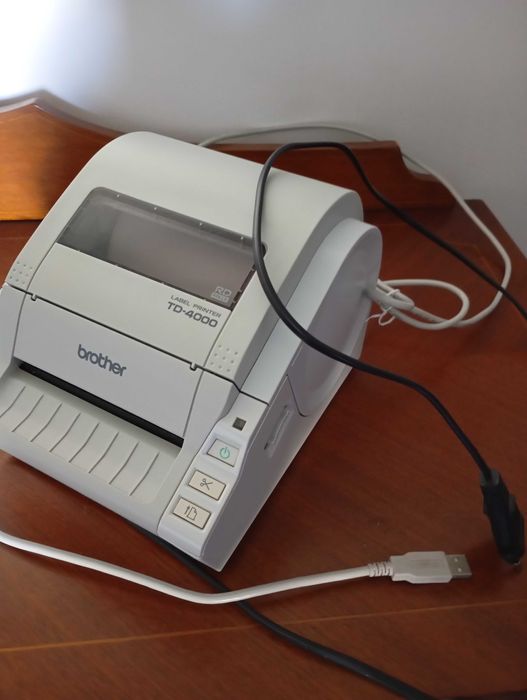 BROTHER Impressora Etiquetas TD-4000, Etiquetas e Talões até 102MM