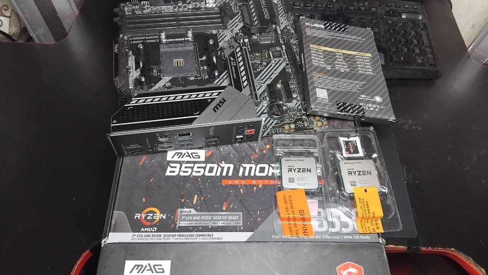 Геймерський комплект на AM4 - B550M 5700x 32Gb 3200Mhz