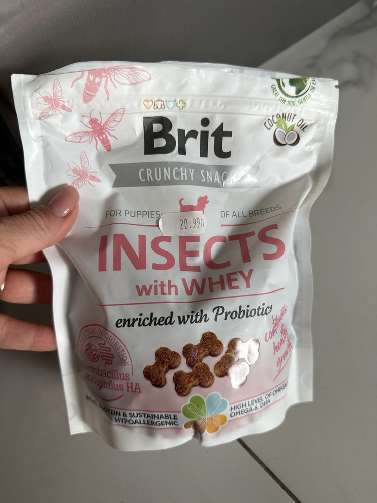 Smaczki dla psa Brit insects