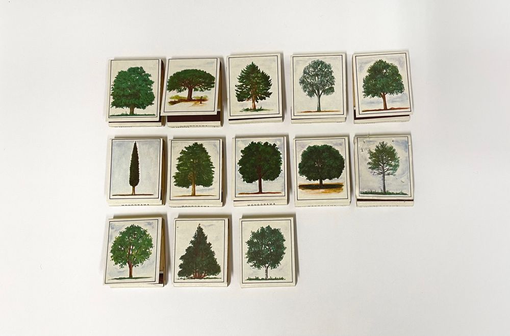 Carteiras de Fósforos (Árvores Autóctones em Portugal)