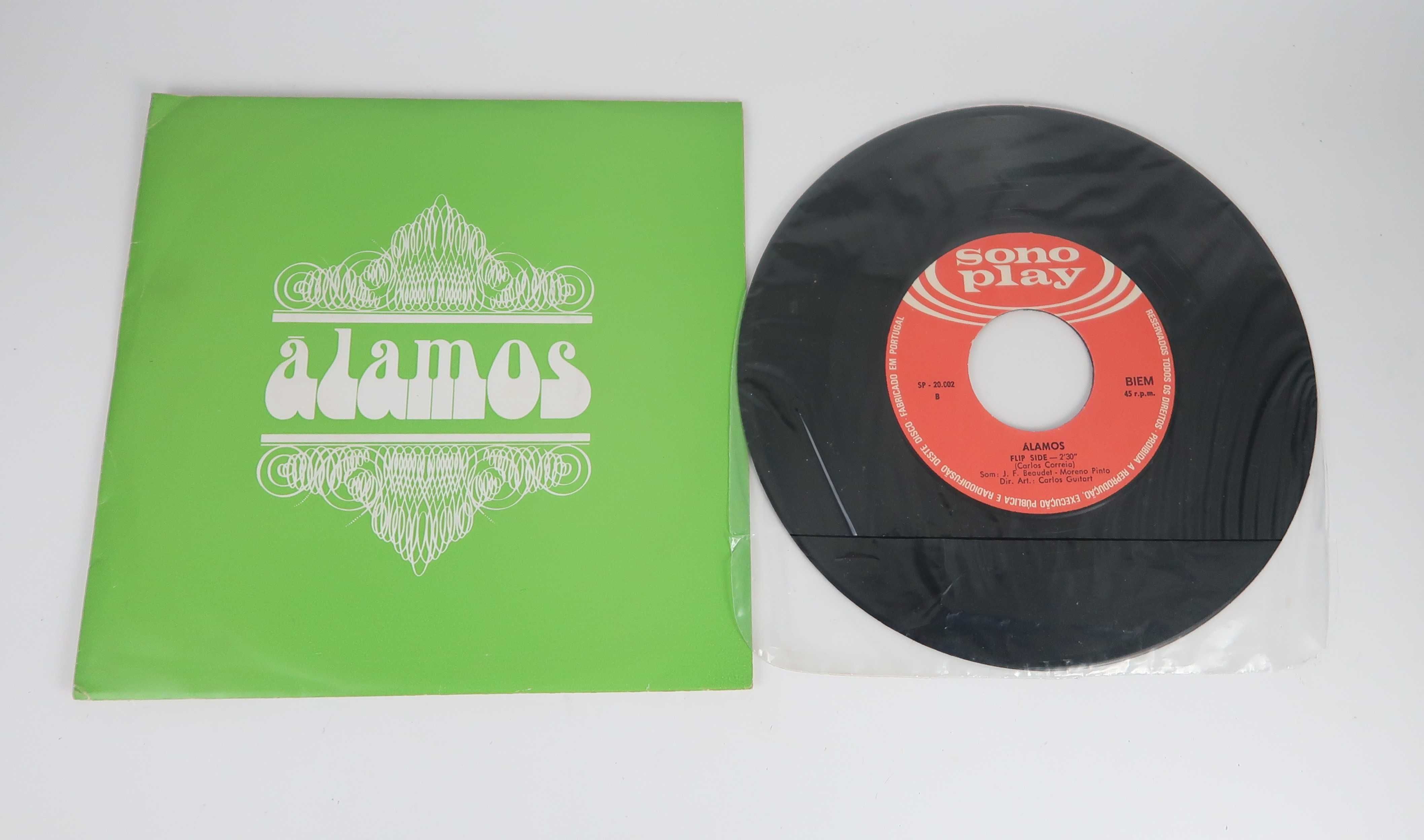 Álamos + Duarte & Ciriaco - Portugal - Single Vinil raros