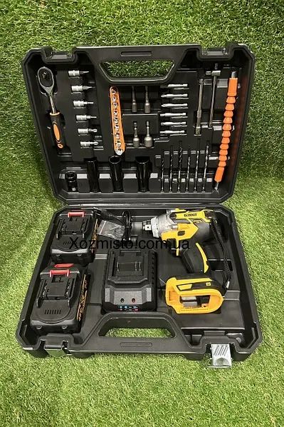 Аккумуляторный гайковерт DeWalt DCF922D2T с 2 АКБ 48V 6.0Ah
