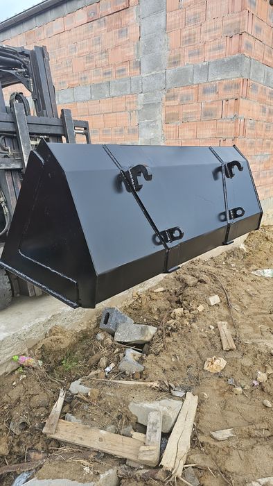 Łyżka/szufla 200cm WZMOCNIONA na euroramkę